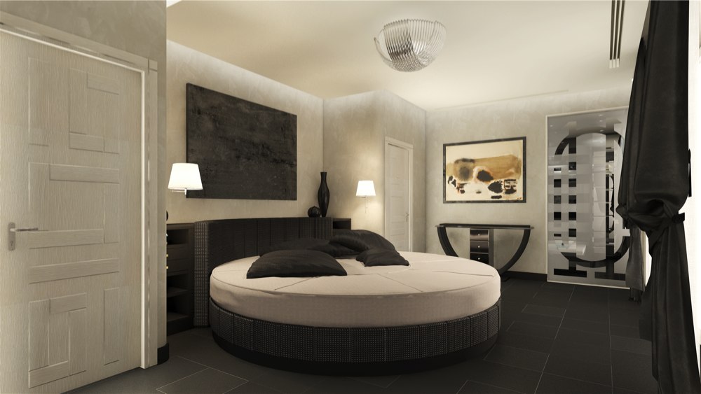 archimora - sobria elegante - camera padronale - 001