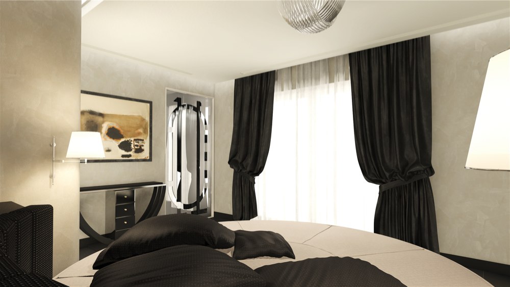 archimora - sobria elegante - camera padronale - 004