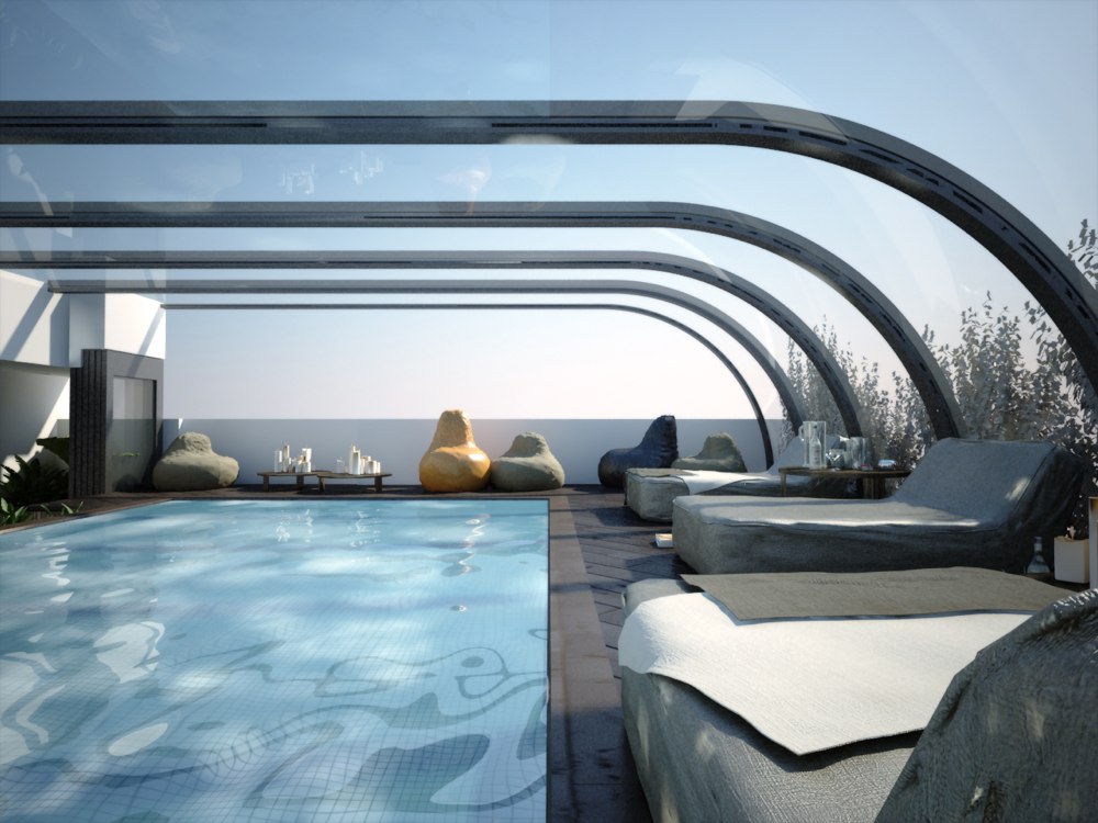 archimora - attico con piscina - esterno- 0015
